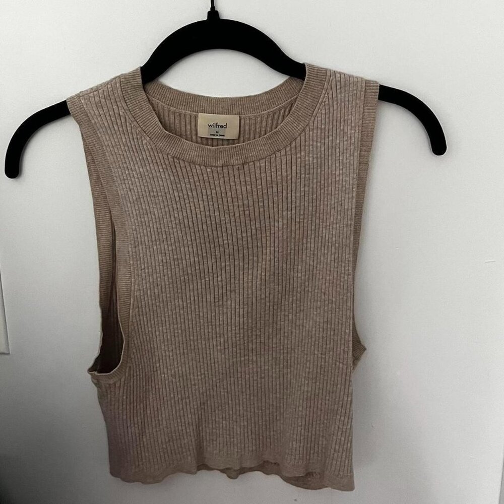 Aritzia Minimalist crop top